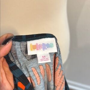 LuLaRoe | Dresses | Lularoe Asymmetrical Dress Black And Orange | Poshmark